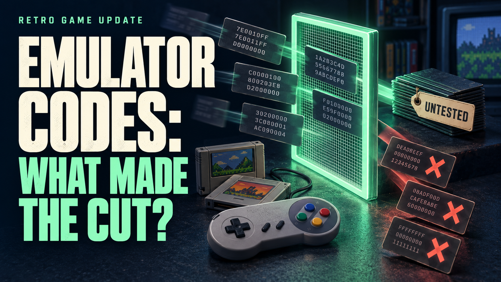 Retro Game Pages Now Carry Emulator Codes. Here Is What We Left Out.